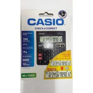 casio mj 120d calculator